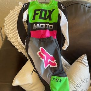 Fox Pee Wee 180 Motocross/Dirt Bike Gear